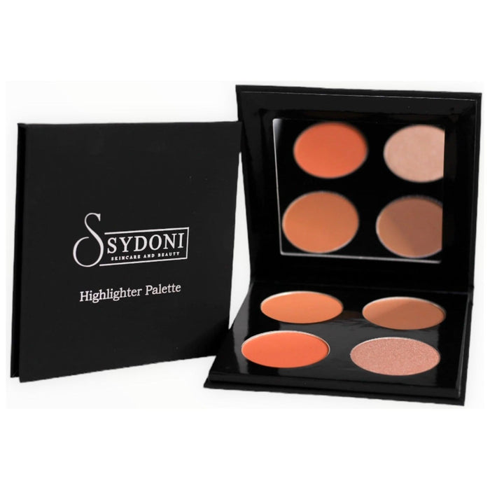 Sydoni Skincare And Beauty - Highlight And Contour Palette (Med/Deep) Each Shade 5G.