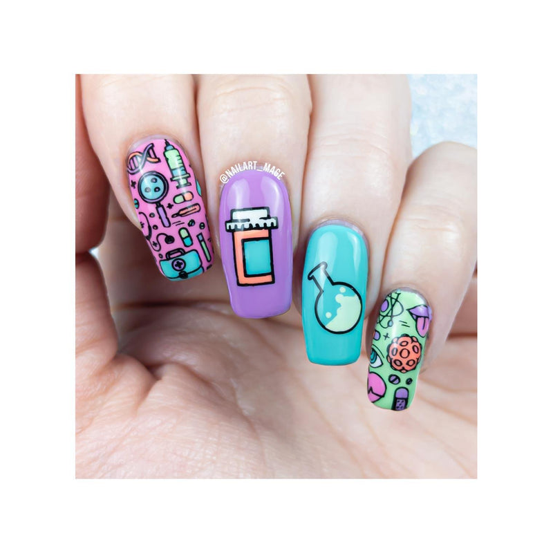 UberChic Beauty Medical Science Stamping Plate