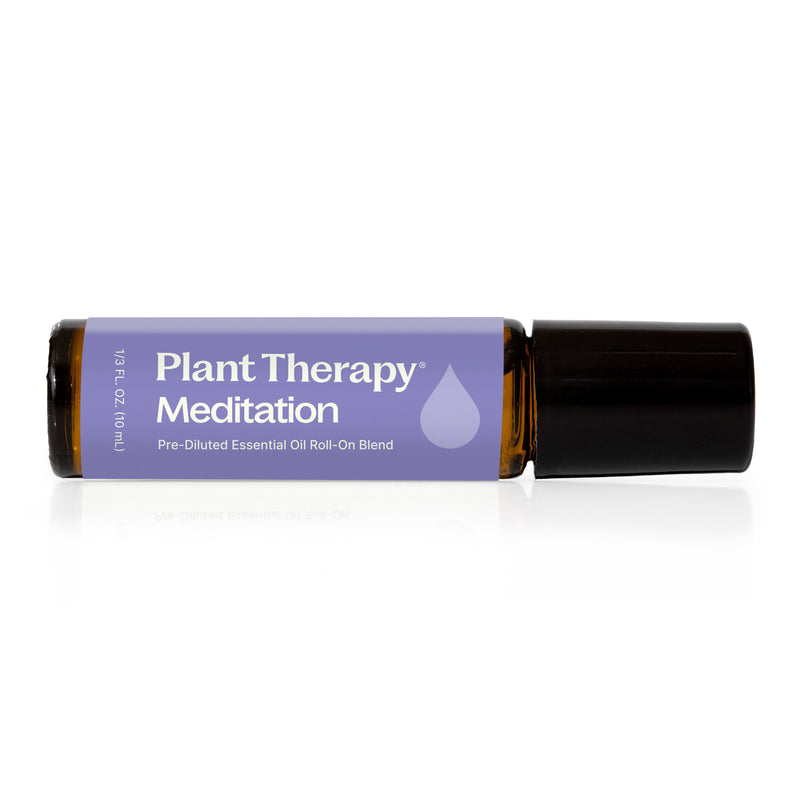 Plant Therapy Meditation Essential Oil Blend Pre-Diluted Roll-On Essential Oil