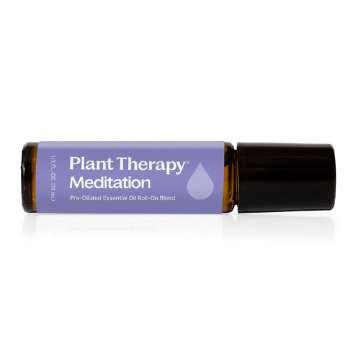 Plant Therapy Meditation Essential Oil Blend Pre-Diluted Roll-On Essential Oil