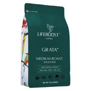 Lifeboost Coffee Grata Medium Roast Medium Roast