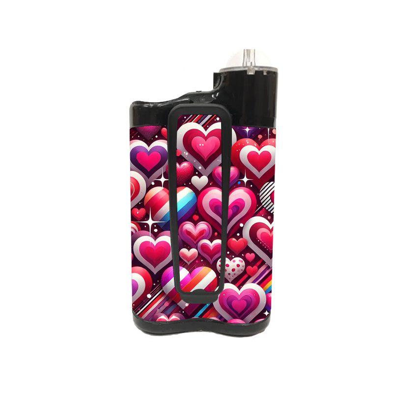 Peelz Sparkly Hearts Sticker for Medtronic MiniMed 770G & 780G Peelz/Stickers