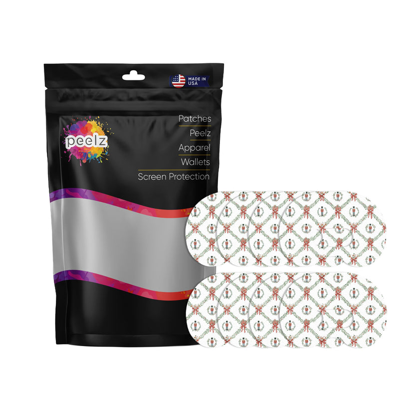 Peelz Nutcracker Noel Medtronic Guardian Connect Patch Tape - Pump Peelz Patch Medical Tape