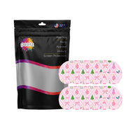 Peelz Coquette Christmas Medtronic Guardian Connect Patch Tape - Pump Peelz Patch Medical Tape