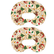 Peelz Santa's Cookies Medtronic Guardian Connect Patch Tape - Pump Peelz Patch Medical Tape