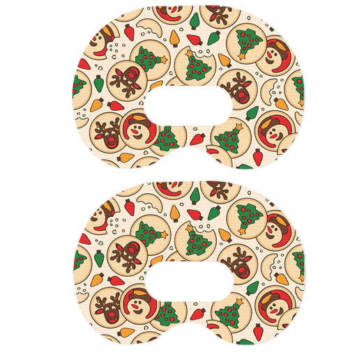 Peelz Santa's Cookies Medtronic Guardian Connect Patch Tape - Pump Peelz Patch Medical Tape