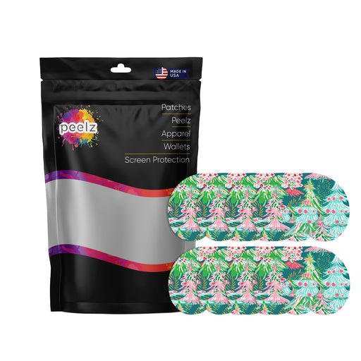 Peelz Festive Forest Medtronic Guardian Connect Patch Tape - Pump Peelz Patch Medical Tape