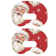 Peelz Jolly Old Saint Nick Medtronic Guardian Connect Patch Tape - Pump Peelz Patch Medical Tape