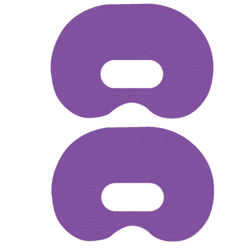 Peelz Solid Color Purple Medtronic Guardian Connect Patch Tape - Pump Peelz Patch Medical Tape