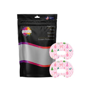 Peelz Coquette Christmas Medtronic Guardian Connect Patch Tape - Pump Peelz Patch Medical Tape