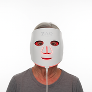 ZAQ Skin & Body Noor 2.0 Pro Light Face Mask: 1072nm Deep Infrared, Red & Blue Light (2026) White Smoke