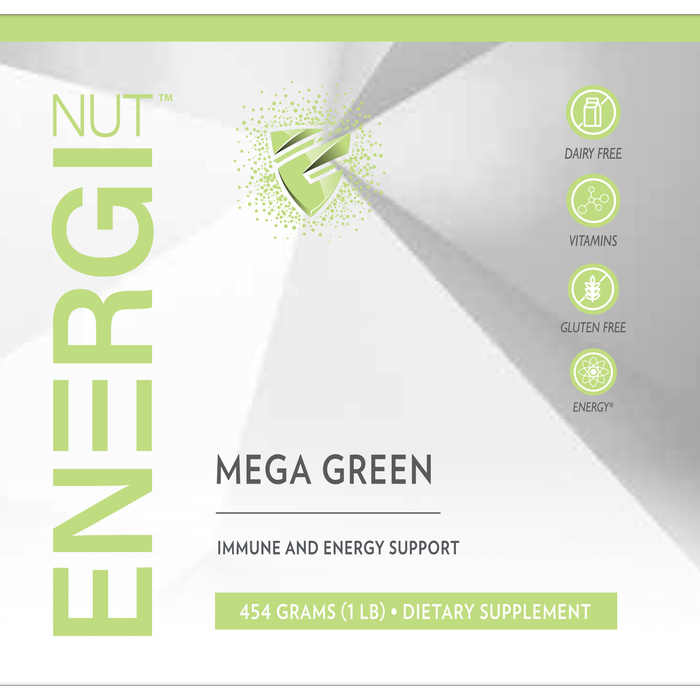 Energi Nutrition - Mega Greens - Powder - 16oz