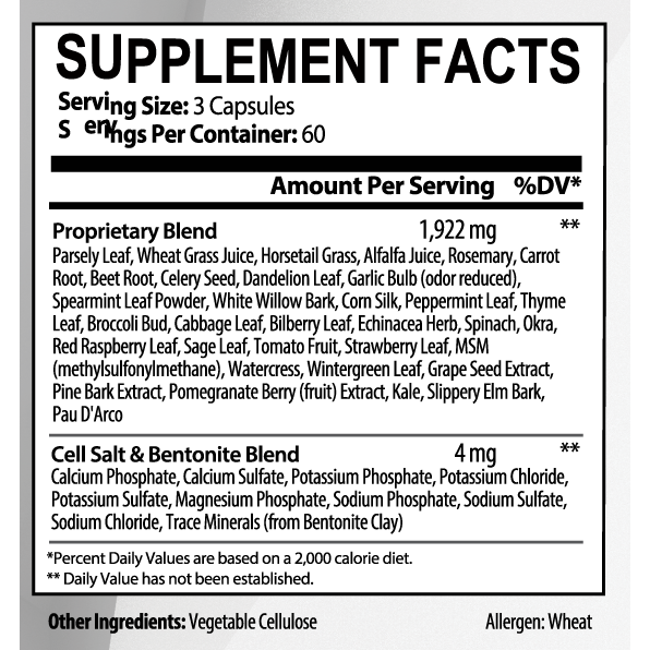 Energi Nutrition Mega Green Caps Supplement