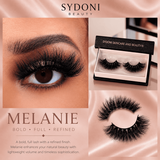 Sydoni Skincare and Beauty SYDONI "MELANIE" LUXURY MINK LASHES - Bold, Full, Refined Mink Lashes