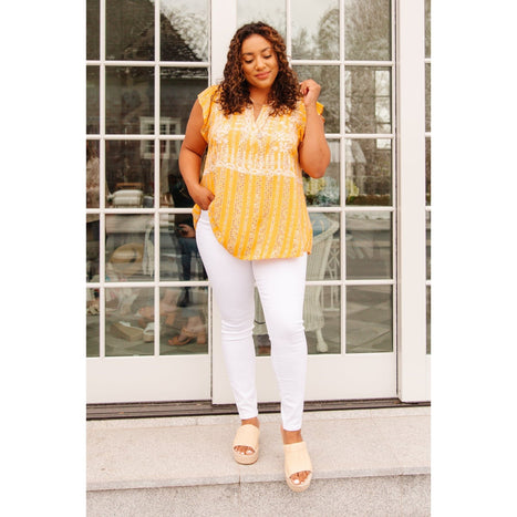 Mellow Yellow Blouse