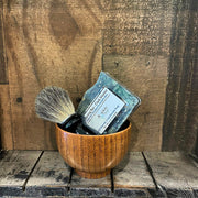 Soaplicity Men's Shaving Sets in Black/Datewood Men's Shaving Sets