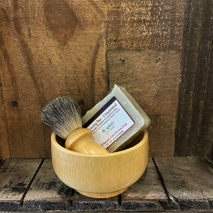 Soaplicity - Men'S Shaving Sets In Bamboo