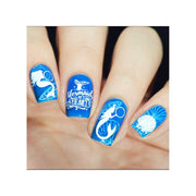UberChic Beauty Mermaid Life-02 Stamping Plate