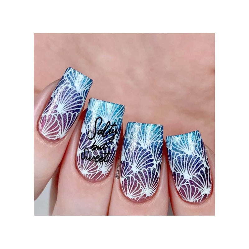 UberChic Beauty Mermaid Life-02 Stamping Plate