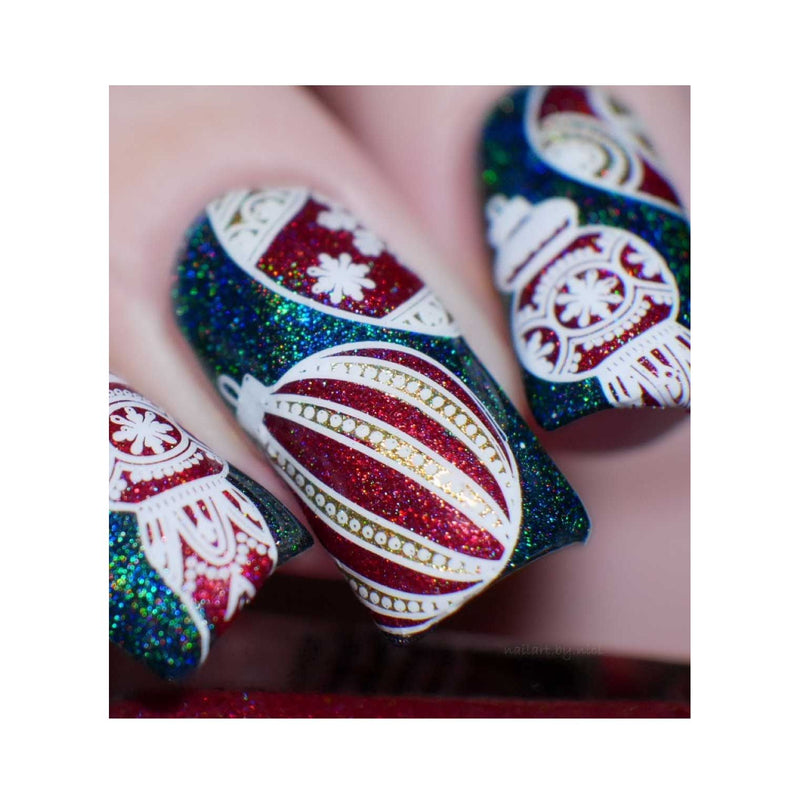 UberChic Beauty Merry & Bright Stamping Plate