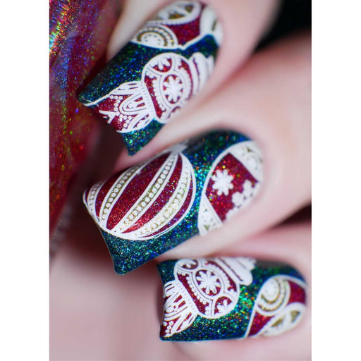 UberChic Beauty Merry & Bright Stamping Plate
