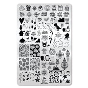 UberChic Beauty Merry & Bright Stamping Plate