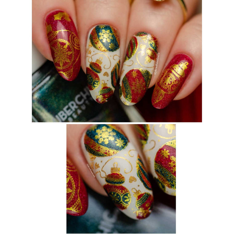 UberChic Beauty Merry & Bright Stamping Plate