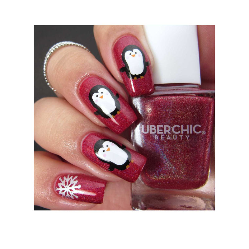UberChic Beauty Merry & Bright Stamping Plate