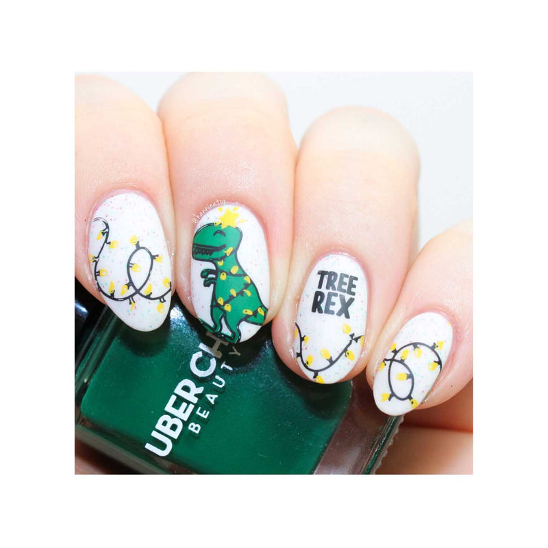 UberChic Beauty Merry & Bright Stamping Plate