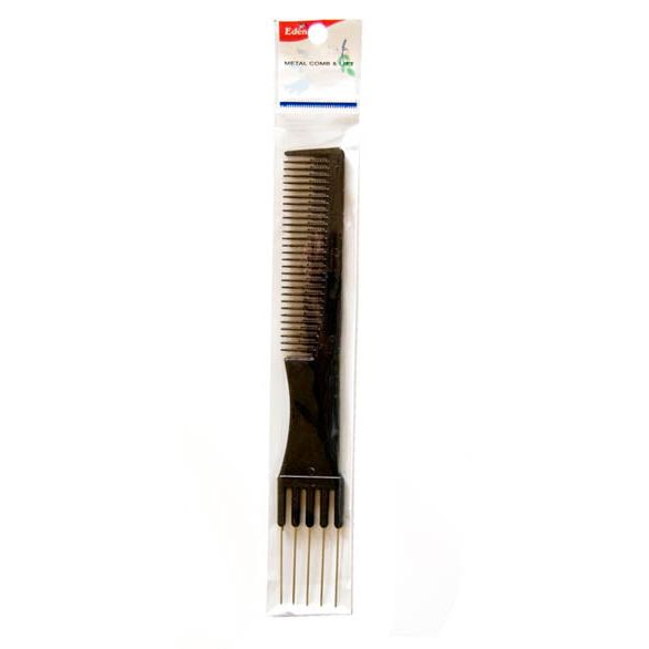 Mill's Beauty Supply Eden Metal Comb & Lift, 1pc Hair Comb