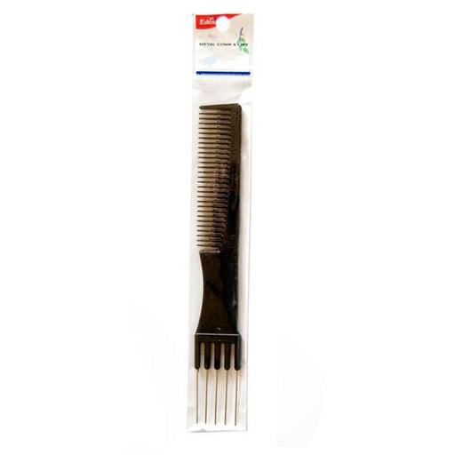 Mill's Beauty Supply Eden Metal Comb & Lift, 1pc Hair Comb