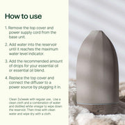 Plant Therapy Metro Stone Diffuser- Gray Diffuser