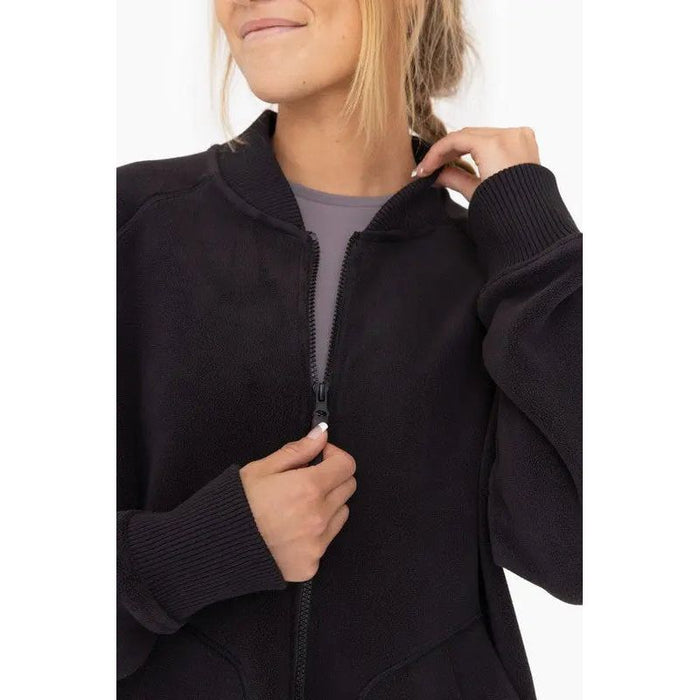 Microfleece Bomber Jacket