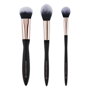 Profusion Cosmetics Artistry Face Essentials | 3-pc Artistry Face Brush Set Makeup Brushes
