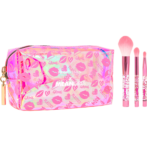 Profusion Cosmetics - Mean Girls | The Plastics 4pc Bag & Brush Set - 1oz