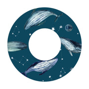 Peelz Midnight Whales Patch  Tape Designed for the FreeStyle Libre 2 Patch Medical Tape