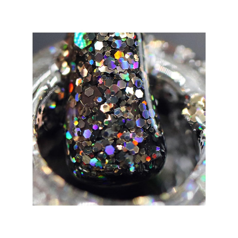 UberChic Beauty Midnight Howl - Holographic Polish Regular Polish