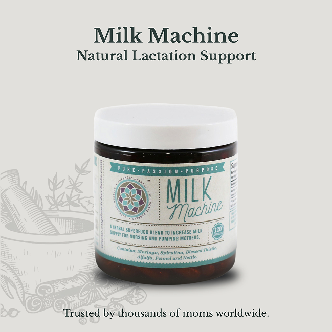 Euphoric Herbals Milk Machine Breastfeeding Capsules