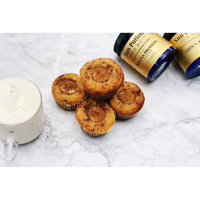 Sun Potion Lion's Mane 100 grams Adaptogen Light Gray 100 g
