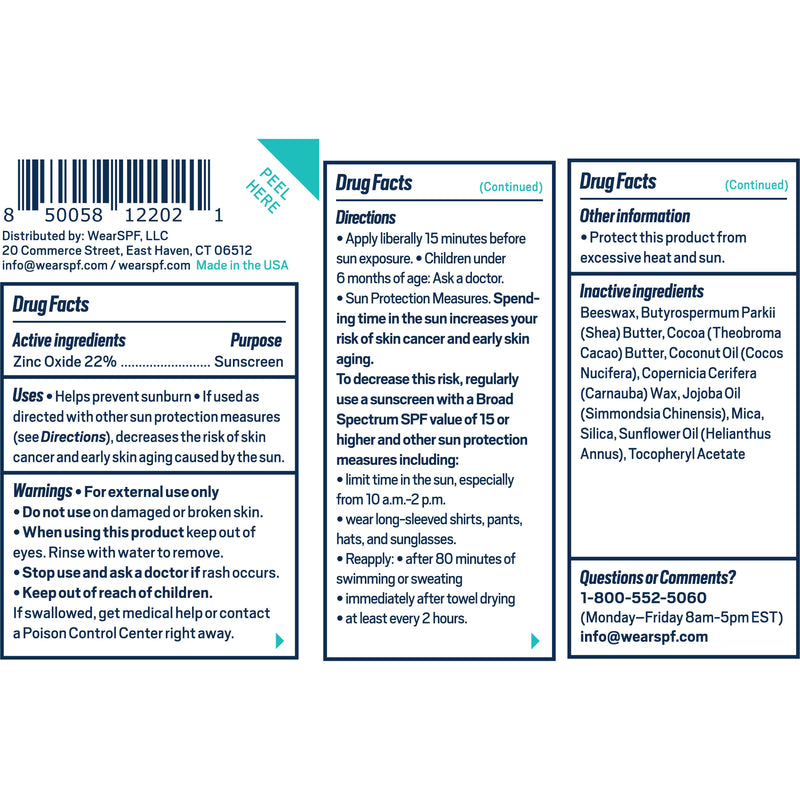 Wear SPF MINERAL SUNSCREEN SPORT STICK