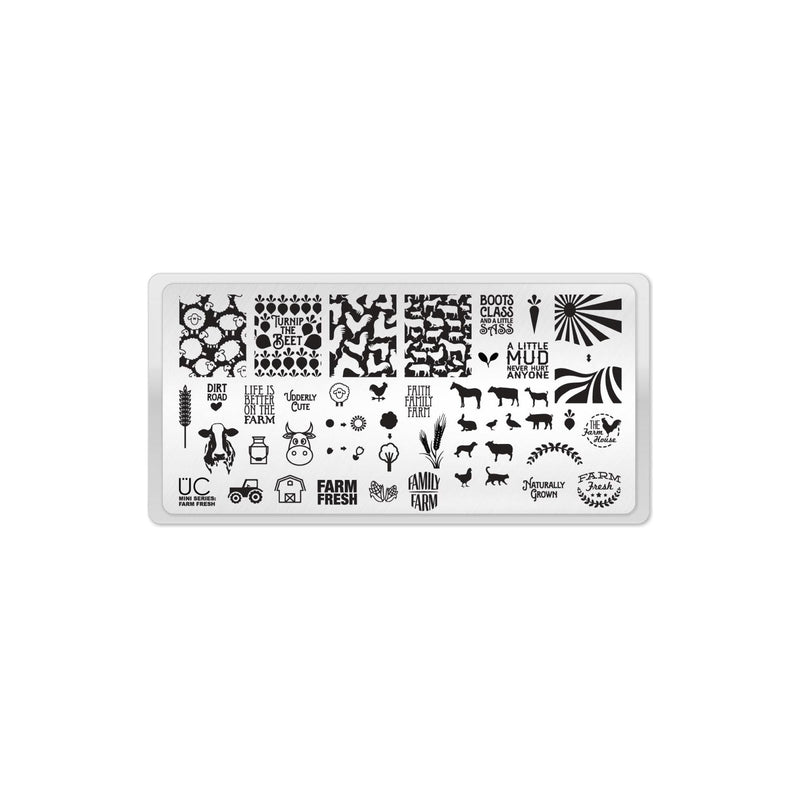 UberChic Beauty Farm Fresh Stamping Plate