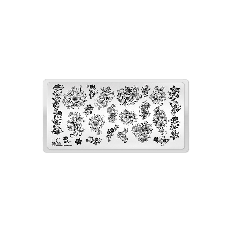 UberChic Beauty Flourishing Paradise Stamping Plate