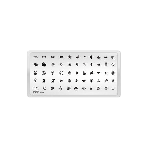 UberChic Beauty Itty Bitty Icons Stamping Plate