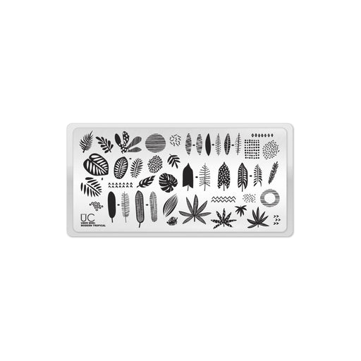 UberChic Beauty Modern Tropical Stamping Plate