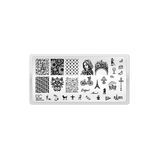 UberChic Beauty Paris in Love Stamping Plate