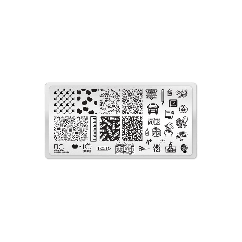 UberChic Beauty School is Cool Stamping Plate