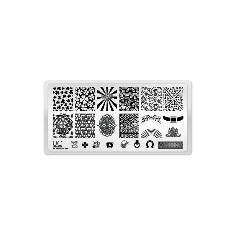 UberChic Beauty St Patrick's Day-01 Stamping Plate