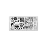 UberChic Beauty Texture-licious-04 Stamping Plate