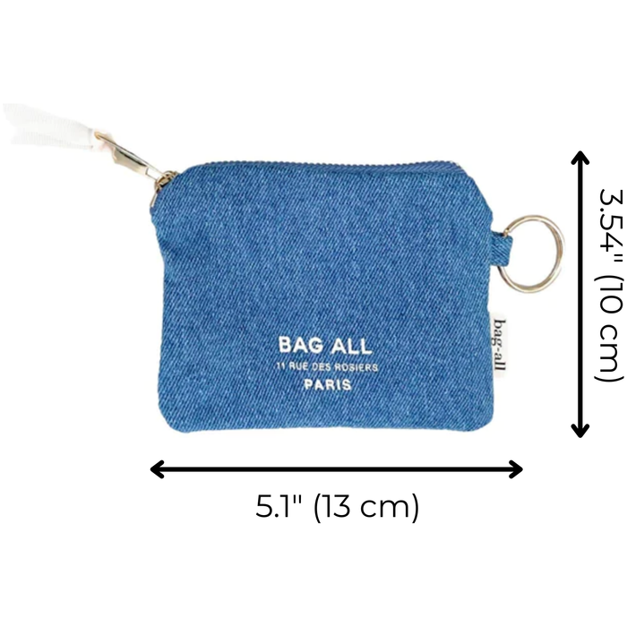 Bag-All - Mini Trinket Pouch, Denim