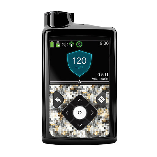 Peelz Champagne Glow Sticker for Medtronic MiniMed 770G & 780G Peelz/Stickers